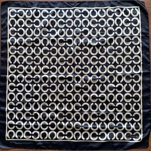 Coach silk scarf